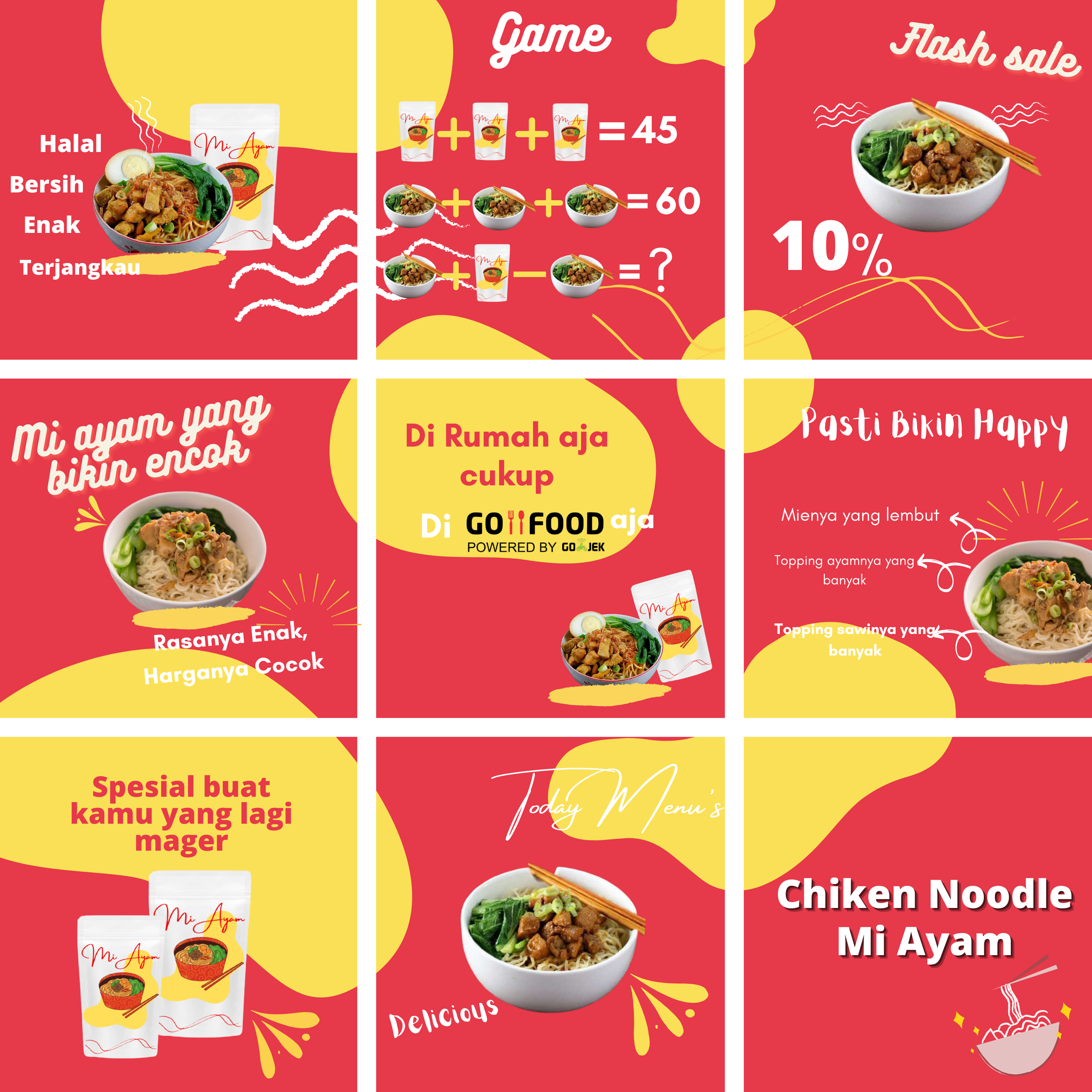 desain feed makanan