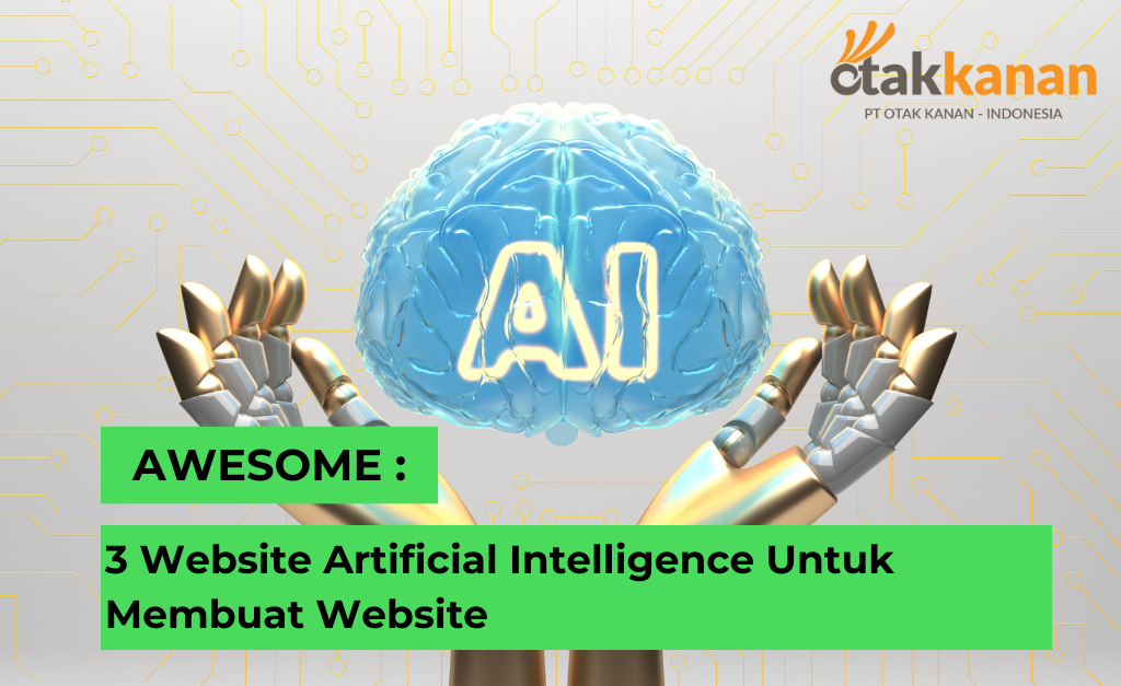 Awesome : 3 Website Artificial Intelligence Untuk Membuat Website