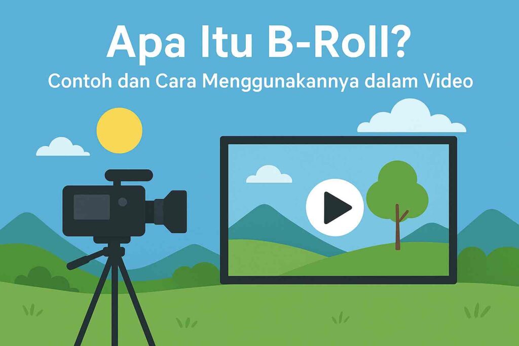 Apa Itu B-Roll? Contoh dan Cara Menggunakannya dalam Video