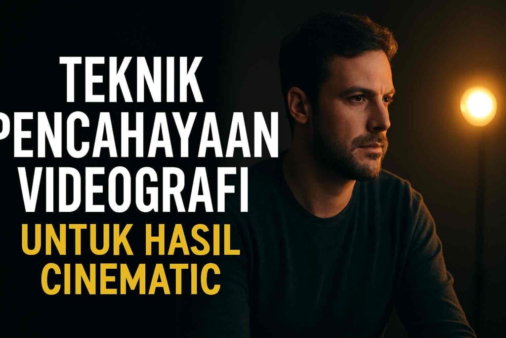 Teknik Pencahayaan Videografi untuk Hasil Lebih Cinematic